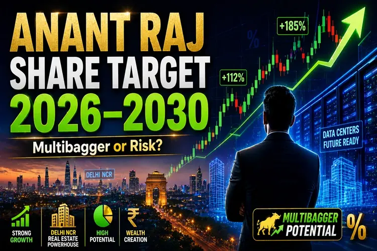 Anant Raj Share Price Target 2026–2030 | Growth, Risks, Data Center Story & Full Analysis
